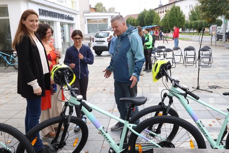TEDEN MOBILNOSTI ZAKLJUČNA PRIREDITEV PRED KD 38 FOTO LJUBO VUKELIČ